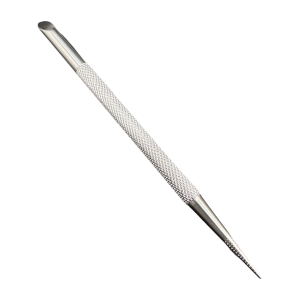 Nagelhautschieber 2in1 mit Spitze | Edelstahl